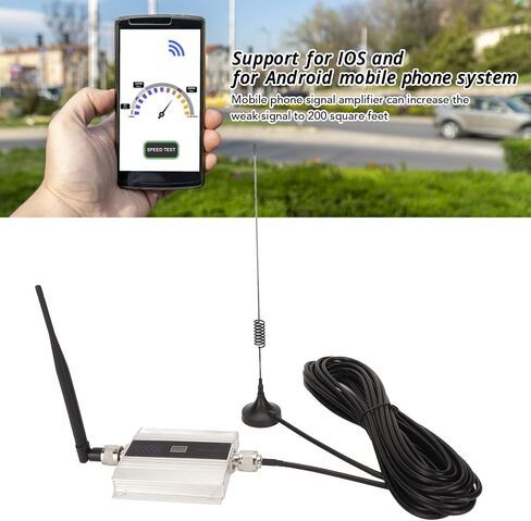معزز الهاتف الخلوي، 4G 3G 2G GSM DCS LTE B3 معزز خلوي، GSM 900MHz 4G مكرر مكبر صوت الهاتف، الوصلة الهابطة والإرسالية، مكرر شبكة الهاتف المحمول للمنزل in Kuwait