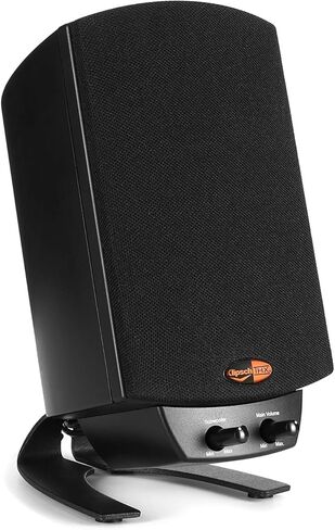 مجموعة نظام سماعات الكمبيوتر Klipsch ProMedia 2.1 THX المعتمدة 1011400 مع مكبري صوت وحزمة مضخم صوت مع واقي التيار الكهربائي من ستانلي ومجموعة كابل in Kuwait