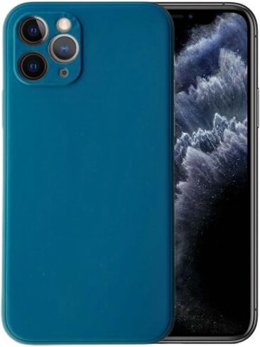 Compatible with iPhone 11 Pro Soft Liquid Silicone Gel Cell Phone Mobile Basic Back Case Cover (Teal) in Saudi Arabia