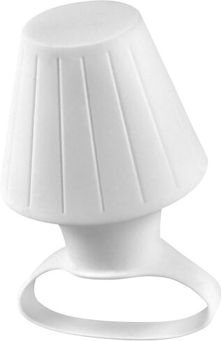 White Silicone Mobile Phone Lampshade | Novelty Bookmark Silicone Mini Mobile Night Light,Flexible Silica Gel Cute Gadget Use Mobile Phone Flash Diffuser Cell Phone Basic Cases in Saudi Arabia