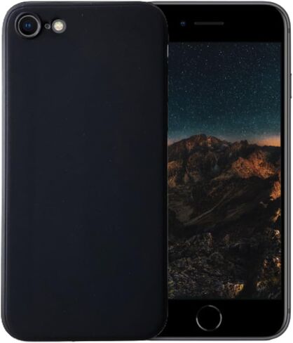 متوافق مع iPhone 7 أو iPhone 8 غطاء خلفي أساسي من جل السيليكون السائل الناعم للهاتف الخلوي (برتقالي) in Saudi Arabia