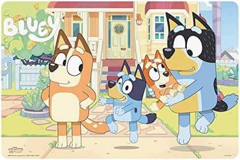 مفرش أطباق للأطفال خالٍ من البيسفينول A وقابل لإعادة الاستخدام من ديزاينز، بانديت وبلوي والأصدقاء in Kuwait