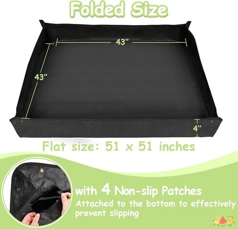 سجادة سبلات لتحت الكرسي العالي - تصميم مثبت على الزوايا، بدون رذاذ، سهلة التنظيف، مضادة للانزلاق ومقاومة للماء ومضادة للانزلاق، سجادة لعب للأطفال، مستلزمات تغذية الطفل في الكرسي العالي in Kuwait