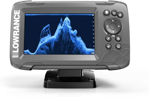 Lowrance HOOK2 5X - 5-inch Fish Finder with SplitShot Transducer and GPS Plotter … (Renewed) in Saudi Arabia