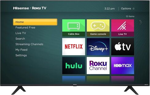 تلفزيون Hisense 50 بوصة فئة 4K 2160p Ultra HD Smart LED TV معدل الحركة 120 وضع لعب متوافق مع Alexa وGoogle Assistant 50R6E4 (متجدد) in Saudi Arabia
