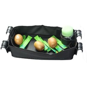 صينية الوجبات الخفيفة لعربة الأطفال من ليمون بيست لعربة Wonderfold W4 - وجبات خفيفة للأطفال والأنشطة، جوانب من الجلد الصناعي لوضع ألعاب الأطفال مقاومة للماء لتناول الطعام وسهلة التنظيف (سلسلة W4) in Kuwait