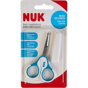 NUK Baby Nagelschere، sicher und präzise، blau، 1 Stück in Kuwait