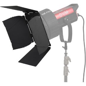GVM FZ60 Barndoors with 8-Leaf barndoor for GVM F60 Fresnel Lens