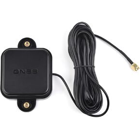 Waveshare GNSS L1+L2+L5 Multi-GNSS & Multi-Frequency Active Antenna, SMA-J Connector, Supports Multi-GNSS Positioning Systems, Sunproof and IP67 Waterproof, High Temperature Tolerance