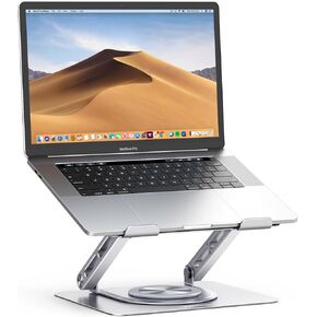 UGREEN Laptop Stand for Desk Laptop Riser Holder Compatible with MacBook Pro Air Notebook up to 17.3 Inch, Adjustable Computer Stand Ergonomic with 360 Rotating Base