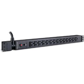 CyberPower PDU20BVT14F Basic PDU, 100-125V/20A, 14 Outlets, 0U Rackmount, Black