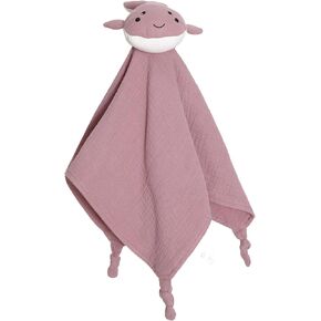 Organic Cotton Muslin Loveys for Babies,Security Blankets for Baby Lovey,Unisex Baby Essentials Neutral,Baby Registry Search,Newborn Baby Gifts for Boys and Girls(Green)