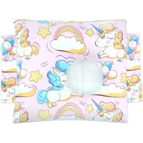 pinklilycare G Tube Tummy Time Pillow Adjustable Feeding Tube Belt Pad with a Hole for Babies Infants
