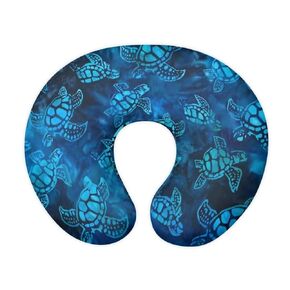 Blue Shark Print Nursing Pillow Cover for Baby Girl, 1 Pack Soft Removable Breast Feeding Pillow Cover, Cotton Nursing Pillow Cases Fit Standard Nursing Pillow