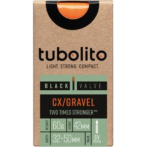 Tubolito Tubo cx/Gravel 700 x 30-47mm, 42mm Presta Valve, Orange in Saudi Arabia
