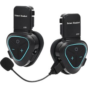 LX1 Bike Helmet Bluetooth Headset Clear Sound Automatic Call Noise Reduction 5.3 Stereo 350 mAh 24-Hour Playback time IP67 Waterproof Headphones Wireless Bluetooth Bike Helmet