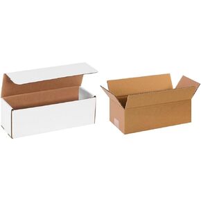 BOX USA Shipping Boxes Small 12"L x 6"W x 4"H, 50-Pack | Corrugated Cardboard Box Mailer for Packing, Moving and Storage 1264