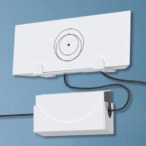 Starlink Gen 3 Wall Mount Set - New Upgraded Metal Sturdy Mounting Bracket Holder Designed for Starlink Gen 3 Router and Power Supply