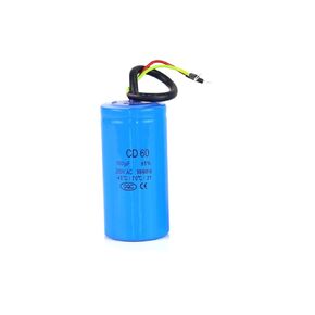 CD60 Operating Capacitor, 100uF/MFD 250VAC50/60Hz Motor Starting Capacitor, Suitable for air Compressor Motor Starting Operation