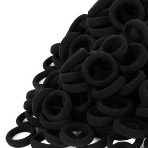 100 PCS Baby Hair Ties, Elastic Hair Bands Small Hair Ties for Girls Rubber Bands Elastic Ponytail Holders (Dark 10 Colors)