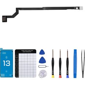 for iPhone 13 US Version 5G Antenna Signal Replacement 6.1 inch 5G Antenna Flex Cable Part for iPhone13 with Fix Tool Suction Cup Screwdriver and Screw Pads A2631 A2633 A2634 A2635 A2482