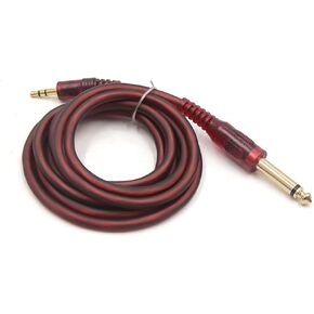 uxcell 4.9ft Length 1/8 Inch Male to 1/4 Inch Male TRS Car Stereo Audio Cable Amplifier Cord