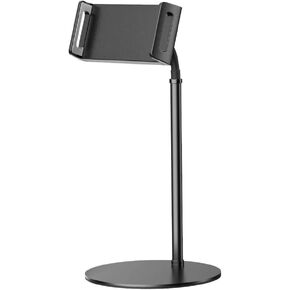 Adjustable Flexible Gooseneck Phone Stand Tablet Stand for Desk (Black)