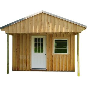 DIY 240 Sq/Ft Cabin Plans with Modern Outhouse - Build Your Own Cozy Retreat, 240cwmoh1