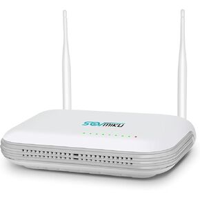 SOVMIKU NVR without Hard Drive,with Power Adapter, Wireless Network Video Recorder, 8CH Expandable Cameras, Only Work with Sovmiku Wireless Cameras,Motion Detection, Full Color Night Vision