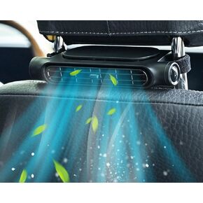 Car Fans Seat Cooling Fans Blow Cold Air Backseat Car Fans Portable Car Fans for Back Seat for Kids for Cars