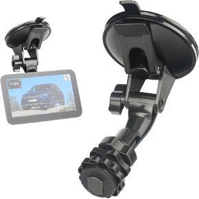 Backup Camera Monitor Mount,(7/9in)Large Rear View Camera Screen Mounting Bracket,Rv Windshield Suction Cup Holder for Back Up Camera Display Monitor,Car Rearview Reverse Cam Window Mount Kit