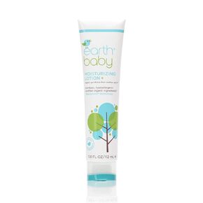 Earth Baby Moisturizing Lotion+, Hypoallergenic for Sensitive Skin, Natural and Organic, For Babies Toddlers and Kids, 3.8 Fl Oz