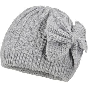 Century Star Cotton Lined Newborn Baby Hats for Girls Baby Winter Hat Warm Infant Baby Beanies Cute Baby Girl Bow Hats