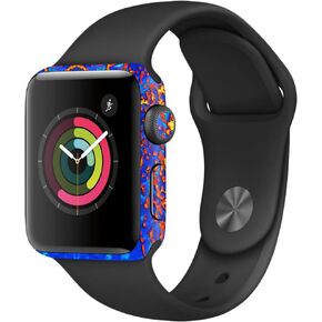 MightySkins Skin Compatible with Apple Watch Series 2 38mm - Melting | Protective, Durable, and Unique Vinyl Decal wrap Cover | Easy to Apply, Remove, and Change Styles | Made in The USA