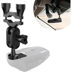 Radar Detector Mount, Car Rearview Mirror Radar Detector Bracke, for Cobra iRadar ESD SPX RAD 480i 450 380 7800BT Radar Detector, Easy to Install