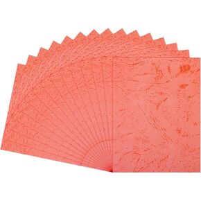 PATIKIL 12Mil Paper Binding Presentation Covers for A4 and Letter Size(8.5x11Inches) Paper, 100Pcs 180gsm Textured Bookbinding Paper for Business and Report, Pink