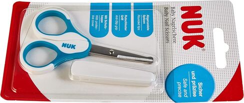 NUK Baby Nagelschere، sicher und präzise، blau، 1 Stück in Kuwait
