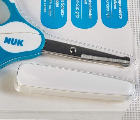 NUK Baby Nagelschere، sicher und präzise، blau، 1 Stück in Kuwait