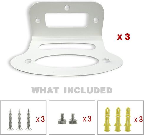 Sturdy Metal Made Wall Mount Compatible with Orbi WiFi 6, 3 Pack in Kuwait