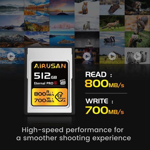 256GB CFexpress Type A Card, Up to 800MB/s Read Speed & 700MB/s Write Speed, CFexpress Type A Memory Card for RAW 4K/8K Video Recording in Saudi Arabia