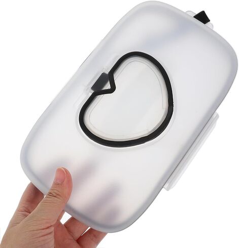 موزع مناديل لوكسشيني، حامل مناديل محمول للأطفال البالغين، قابل لإعادة الاستخدام، علبة مناديل مبللة للأطفال، غطاء على شكل قلب، حاوية مناديل قابلة لإعادة الملء للتنزه في الهواء الطلق in Kuwait