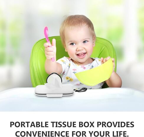 موزع مناديل لوكسشيني، حامل مناديل محمول للأطفال البالغين، قابل لإعادة الاستخدام، علبة مناديل مبللة للأطفال، غطاء على شكل قلب، حاوية مناديل قابلة لإعادة الملء للتنزه في الهواء الطلق in Kuwait