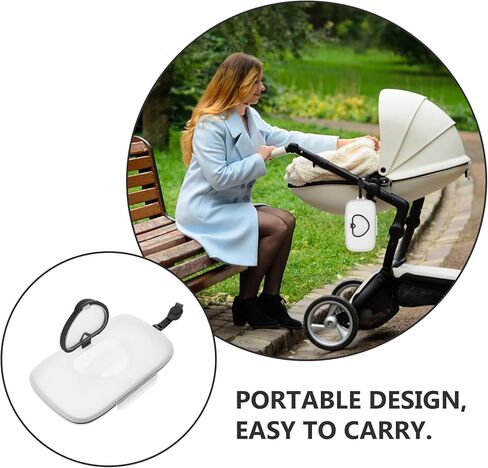 موزع مناديل لوكسشيني، حامل مناديل محمول للأطفال البالغين، قابل لإعادة الاستخدام، علبة مناديل مبللة للأطفال، غطاء على شكل قلب، حاوية مناديل قابلة لإعادة الملء للتنزه في الهواء الطلق in Kuwait