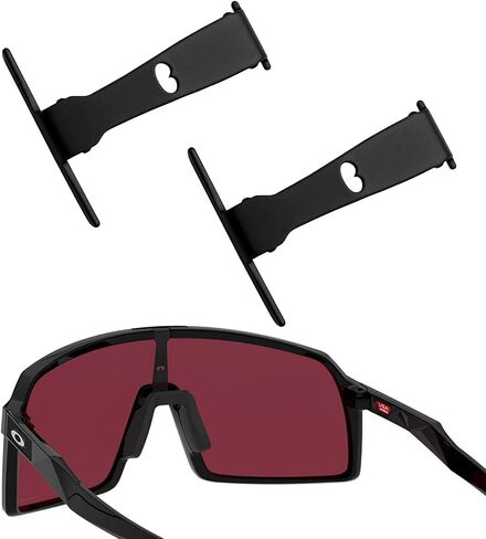 قطعة معدنية بديلة لنظارات Oakley Sutro الشمسية OO9406/Sutro Asian Fit OO9406A/Sutro S OO9462 إطار، بوابة جسر الأنف السوداء in Kuwait