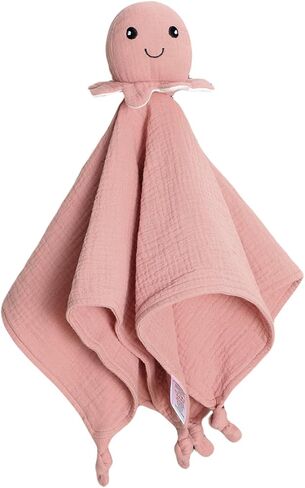 قطن موسلين عضوي للأطفال، بطانيات أمان للطفل المحبوب، أساسيات الطفل للجنسين محايدة، بحث في سجل الطفل، هدايا الأطفال حديثي الولادة للأولاد والبنات (أخضر) in Kuwait