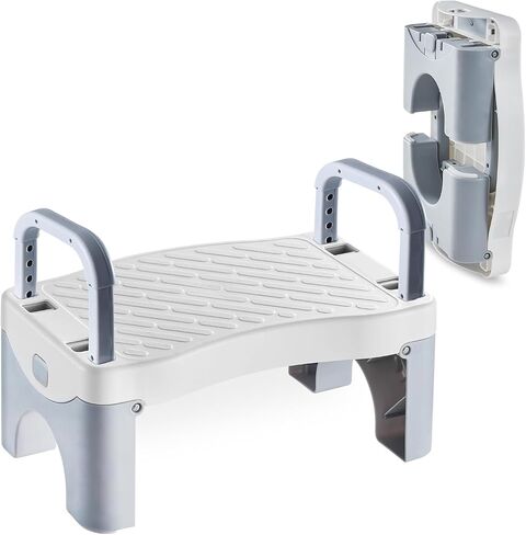 Kids Kitchen Step Stool for Toddlers, Step Stool Foldable, Toddlers Stool for Potty Training, Bathroom, Kitchen, Bedroom, Toy Room and Living Room in Saudi Arabia