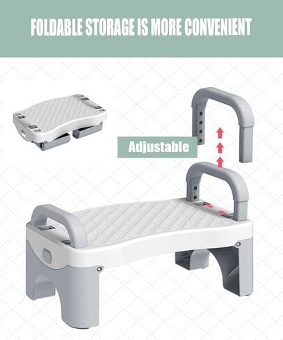 Kids Kitchen Step Stool for Toddlers, Step Stool Foldable, Toddlers Stool for Potty Training, Bathroom, Kitchen, Bedroom, Toy Room and Living Room in Saudi Arabia