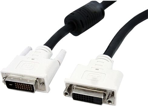 StarTech.com كابل تمديد DVI - 10 قدم - وصلة مزدوجة - كابل ذكر إلى أنثى - 2560x1600 - كابل DVI-D - كابل شاشة الكمبيوتر - سلك DVI (DVIDDMF10) in Saudi Arabia