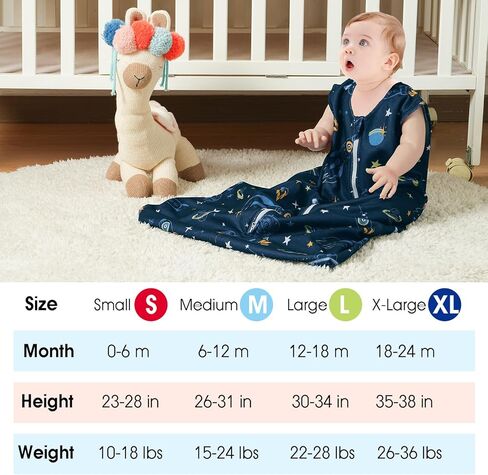 مجموعة من 3 أكياس نوم من الصوف الدقيق للأطفال من ديفيد من 0 إلى 6 أشهر، بطانيات ناعمة يمكن ارتداؤها للأطفال مع سحاب ثنائي الاتجاه، أكياس نوم مريحة للأطفال حديثي الولادة من الأولاد والبنات محايدة، مقاس صغير، ديناصور in Kuwait