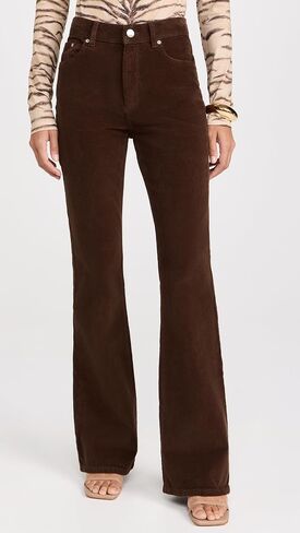 DL1961 Women's Bridget Boot High Rise Instasculpt Corduroy Jeans in Saudi Arabia